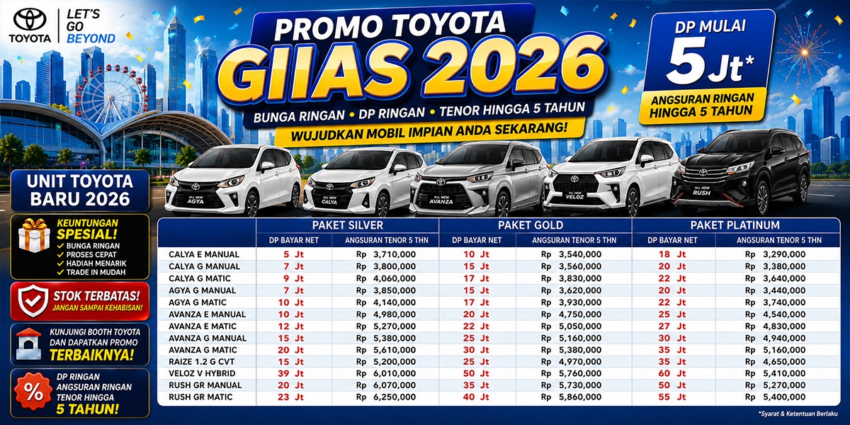 Promo Toyota Giias 2026